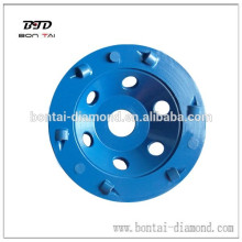 PCD grinding cup wheel for coating removal, expoxy and paint